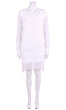 NEW GIGI MODA bellezza mini dress in white
